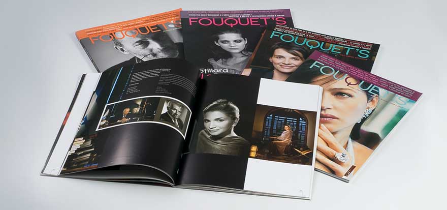 Le fouquet's - Magazine interne à l'hôtel