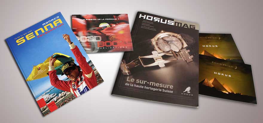 Ayrton Senna Celebration et Horus Mag