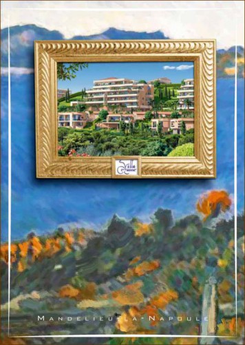 Plaquettes immobilier - Villa Cezanne