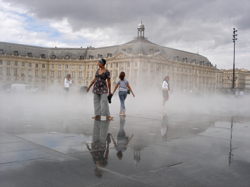 Le Miroir d'Eau, Place de la Bourse, Bordeaux - © Antonio Alvarez - 2008