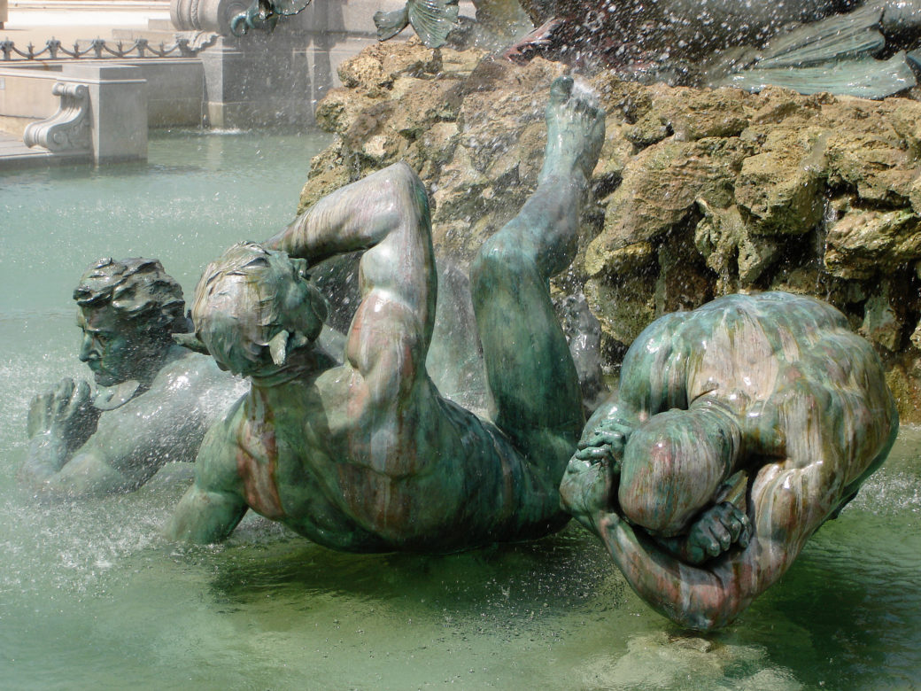 La Fontaine des Girondins, Bordeaux - © Antonio Alvarez - 2008