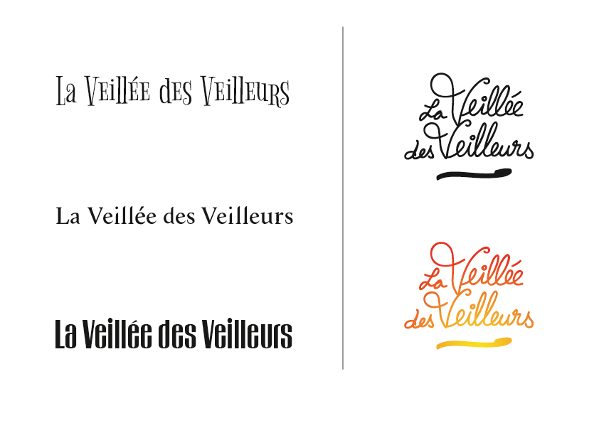 Propositions de typos pour logo « La Veillée des Veilleurs » 