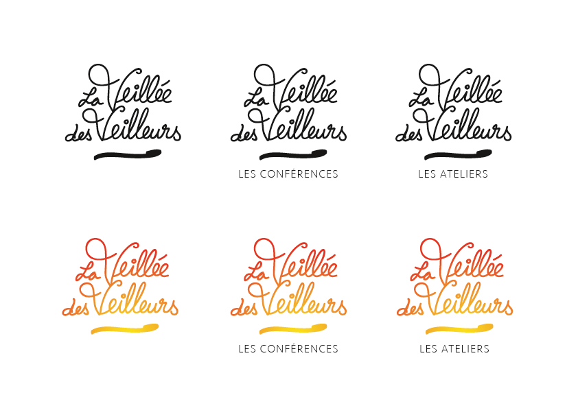 Première proposition de logo « La Veillée des Veilleurs » 