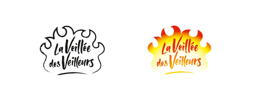 Deuxième proposition du logo « La Veillée des Veilleurs » 