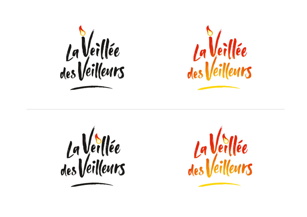  Variante deuxième proposition du logo « La Veillée des Veilleurs » 