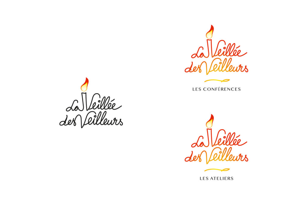 Variante de la proposition de logo « La Veillée des Veilleurs » 