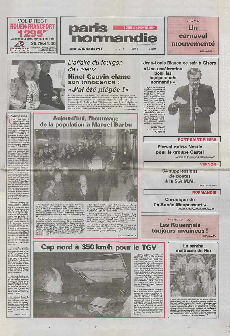 Fausse UNE de journaux - Meutres à Pont-l'Évêque